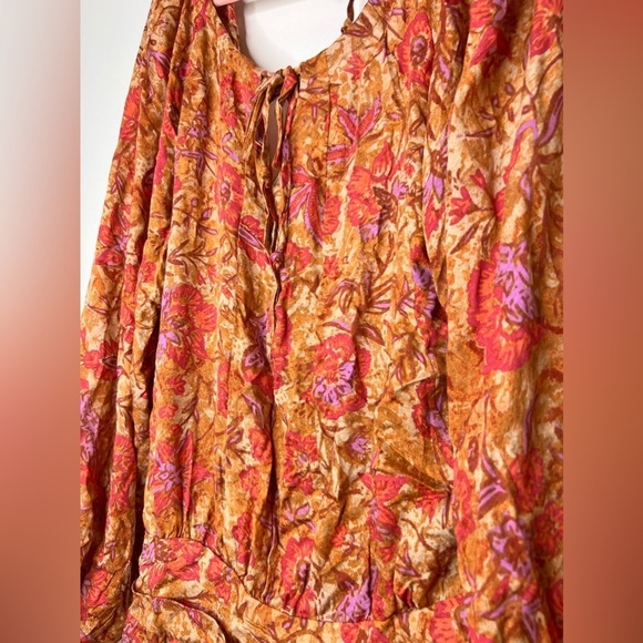 Free people Dance 'Til Dawn Romper size L - Picture 3 of 7